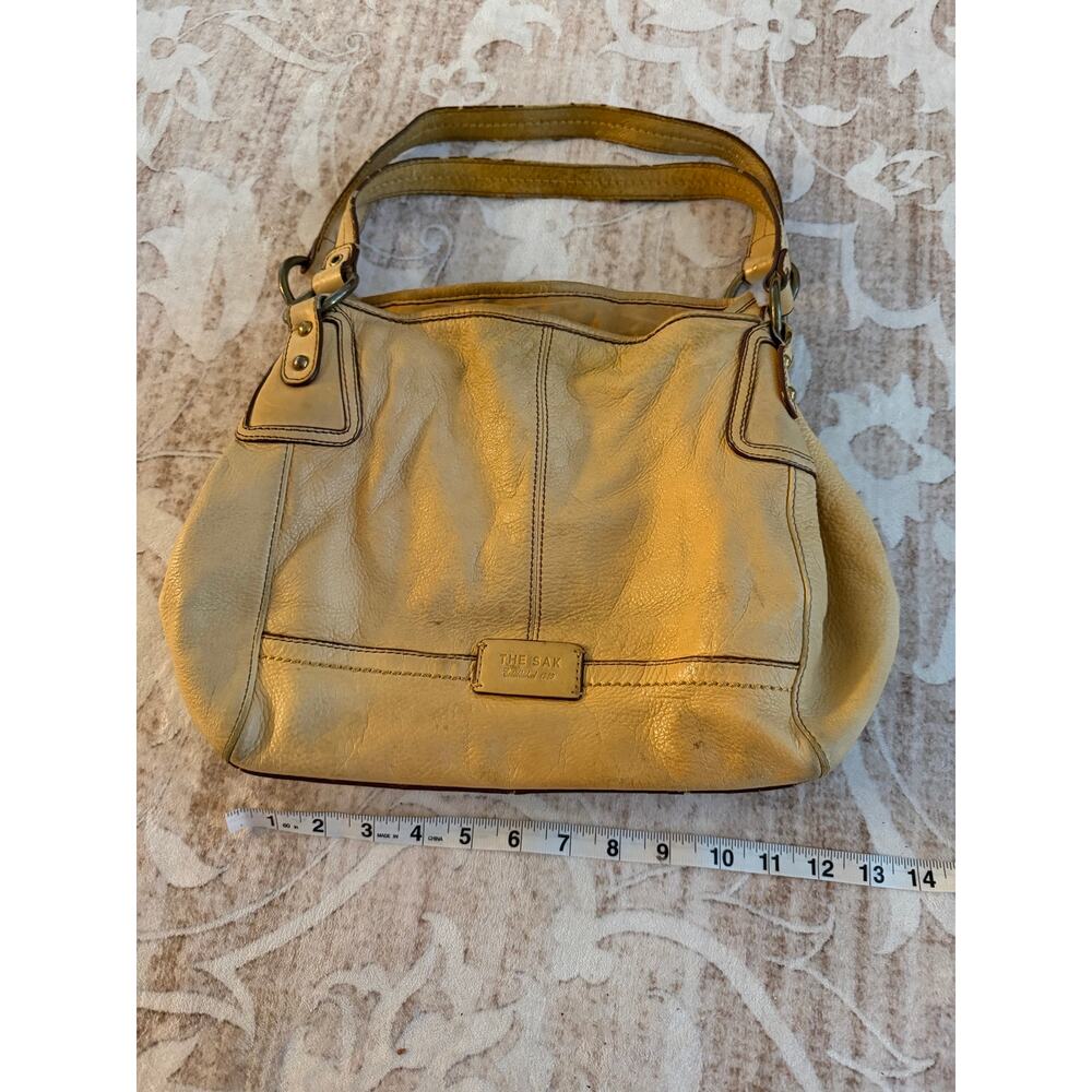The Sak Ashbury Dual Handle Leather Hobo Tote - Picture 3 of 8